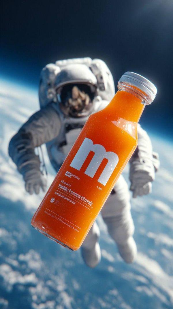 Advertising and product marketing in space Ai promp