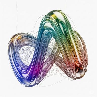 🌈 Viscous abstraction ai prompt to create 3D shapes on Gemini 