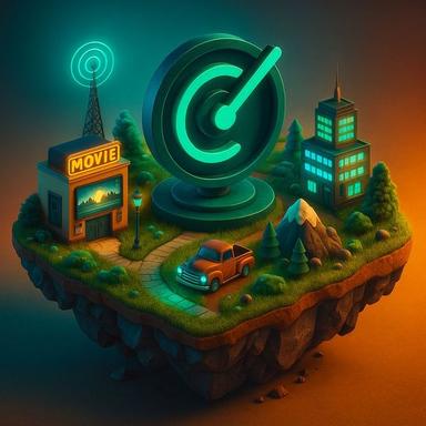 Chatgpt5 prompt to create an island over your brand name and logo