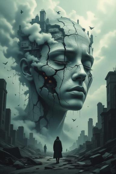 Grok video prompt to imagine illusion scene idea