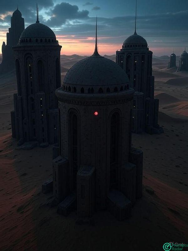 AI prompt to generate image of A futuristic city on an alien planet