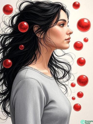Create character of stylized digital illustration in Grok prompt 
