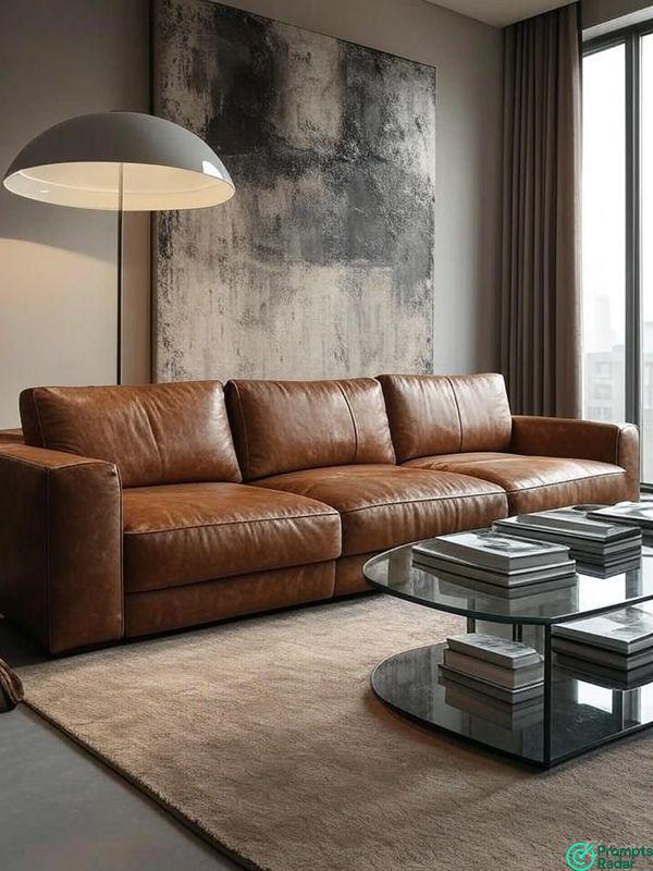 Grok prompt to create interior design photography of your favorite color 