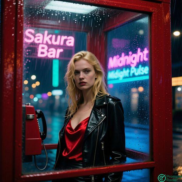 How create a cinematic portrait of a blonde woman with Qwen AI