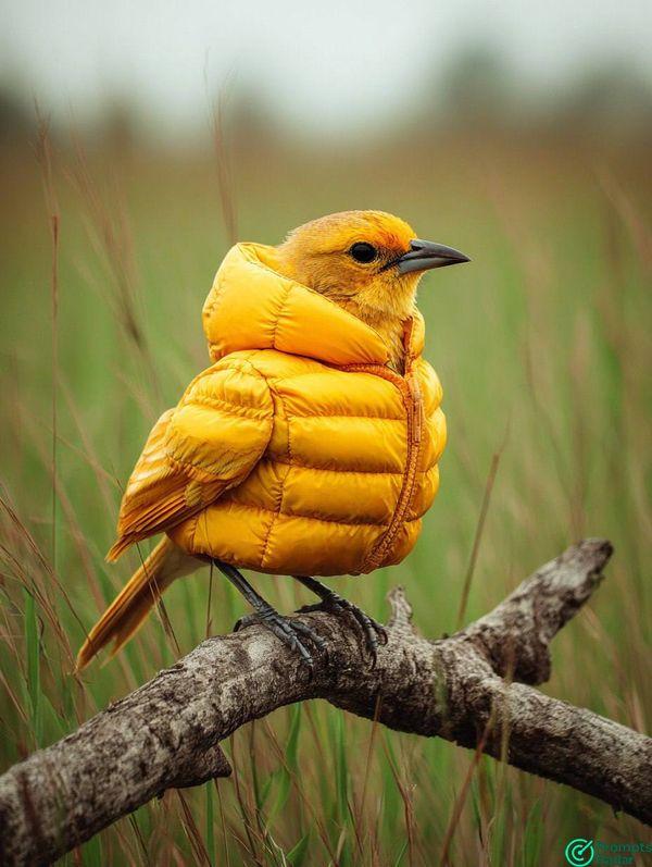 How create a jacket bird in Midjourney AI 