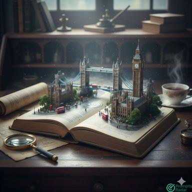 How create a fantastical miniature world with Gemini Nano Banana 