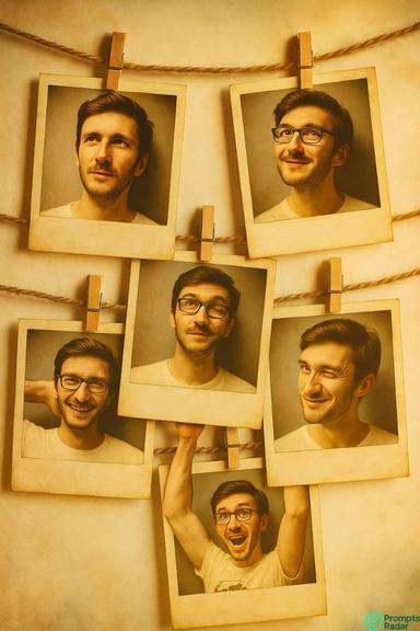 How to Create an artistic collage photos with Chatgpt advanced prompt 