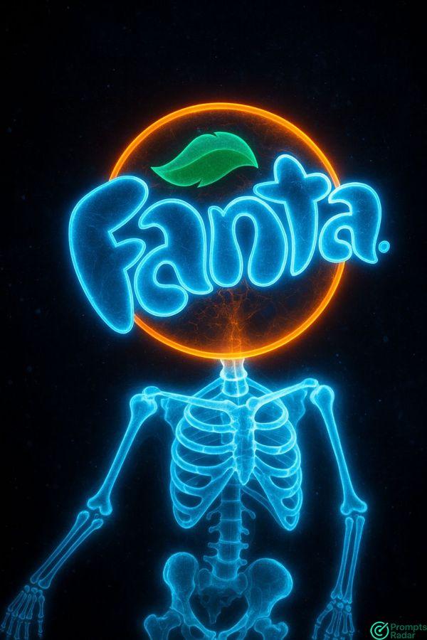 Luminous Evolving Skeleton with Sonic Pulses with Chatgpt prompt 