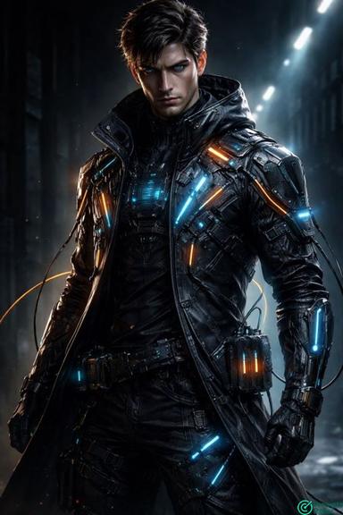 Futuristic Cyberpunk Techwear Character Design prompt battle ChatGPT vs Nanono Banana