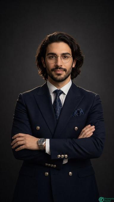 Cinematic Male Portrait prompt: Reference-Locked Identity