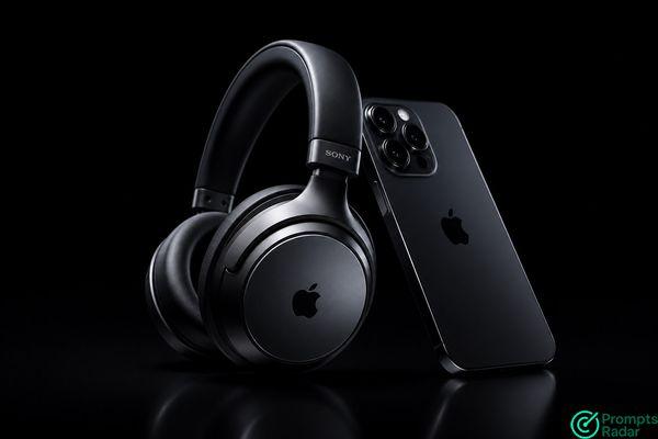 Minimalist Apple-Style Product Shot prompt compare 