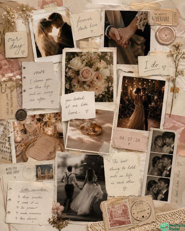 Aesthetic Digital Scrapbook & Journal Collage Generator