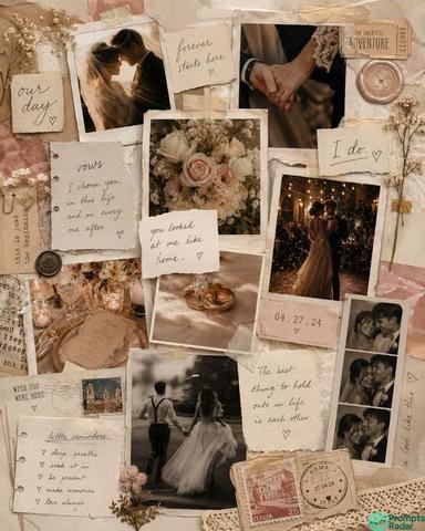 Aesthetic Digital Scrapbook & Journal Collage Generator